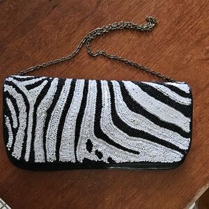 Black Label by Chico's Beaded Purse